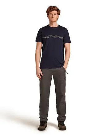 ICEBREAKER | Maglietta tecnica da uomo Mount Pulse 150 | dunkelblau